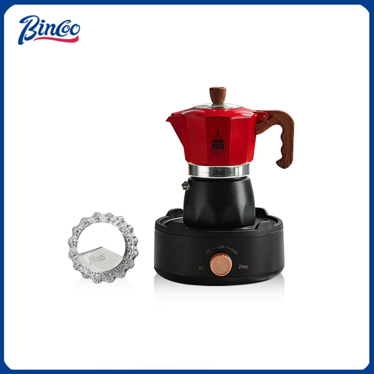 Coffee Equipment Accessories - Bincoo Doppia Valvola Caffè Moka Macchina