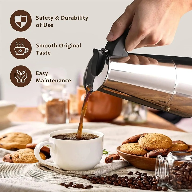 Caffettiera Moka da 6 Tazze in - Quality Coffee Equipment recensione e prezzo