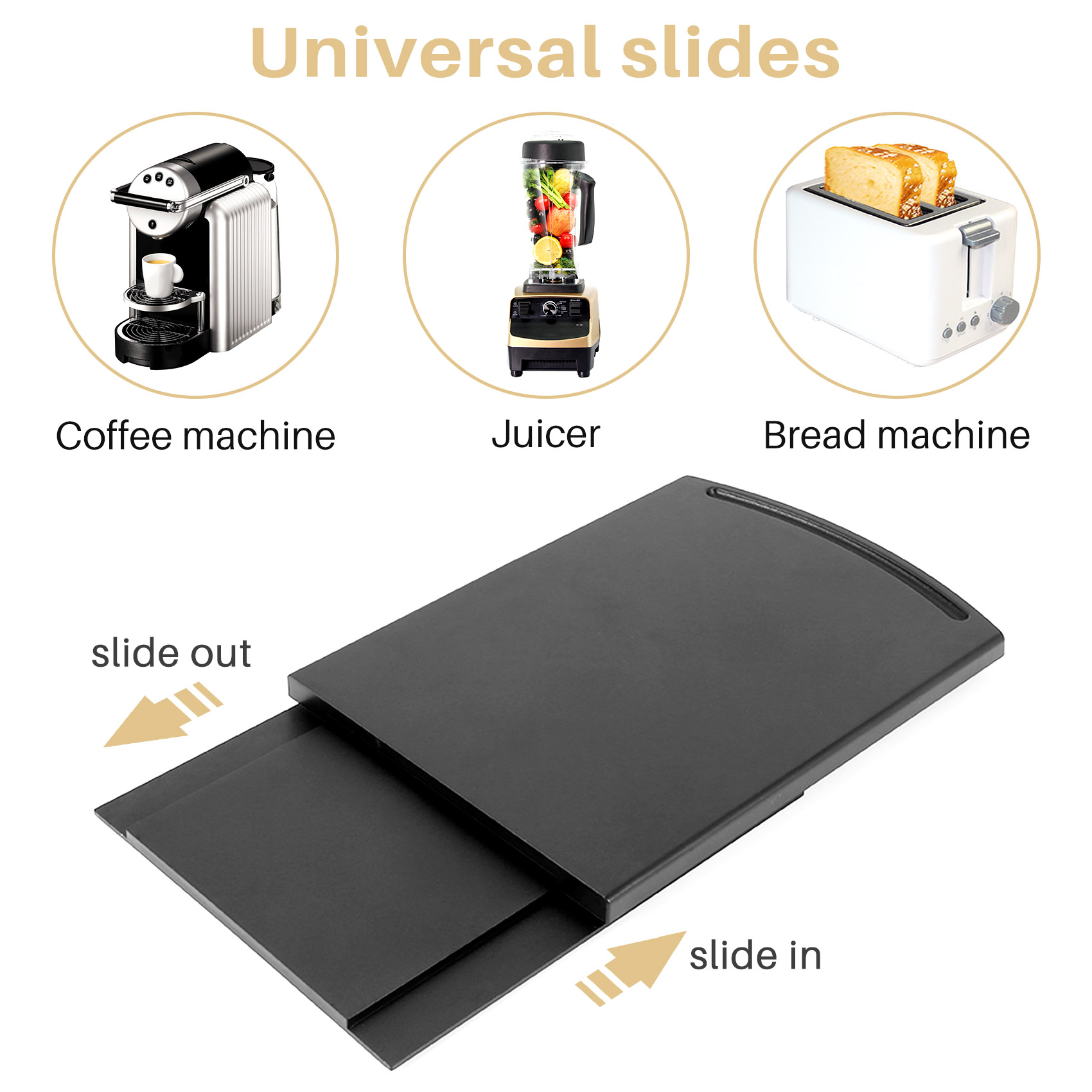 ABVJ-Tappetino scorrevole per  - Coffee Equipment Tray recensione e prezzo