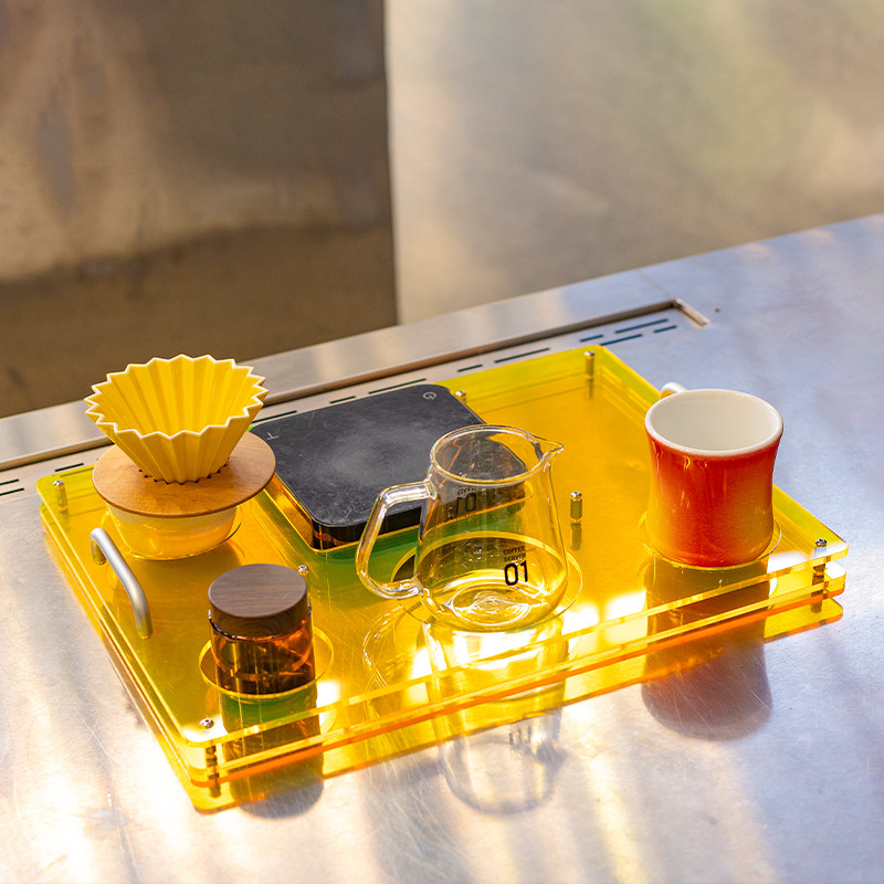 Vassoio per caffè in acrilico, - Coffee Equipment Tray recensione e prezzo