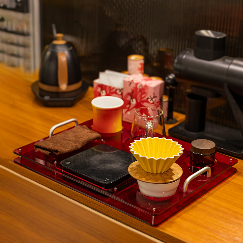 Vassoio per caffè in acrilico, - Coffee Equipment Tray recensione e prezzo