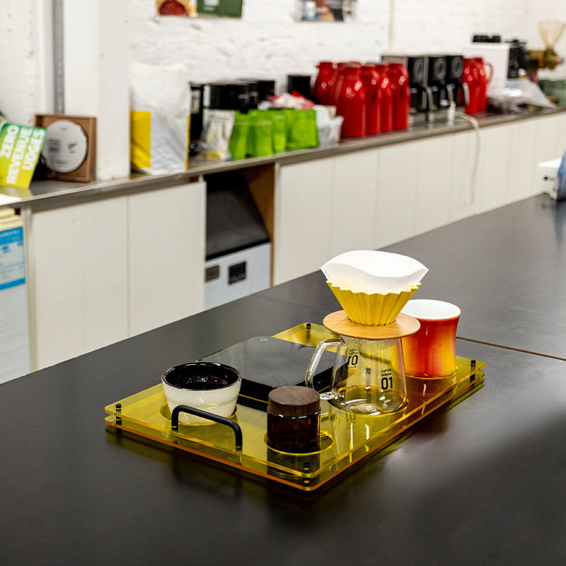 Vassoio per caffè in acrilico, - Coffee Equipment Tray recensione e prezzo